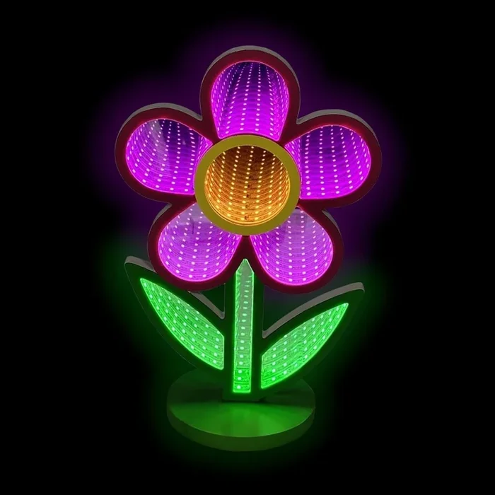 2Kids Toys – Decoración de mesa LED de Neón LED/5W/USB flor