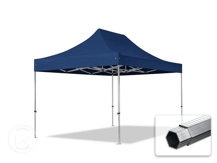 3×4,5 m Carpa plegable, PROFESSIONAL aluminio 40mm,
