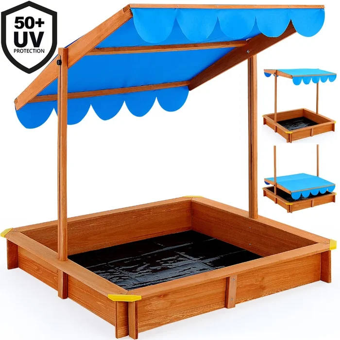 Aerenero infantil y alfombra 120x120cm techo ajustable