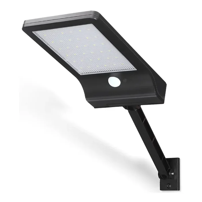 Aigostar – Farola solar LED con sensor LED/3W/3,7V1800 mAh IP44 3000/4000/5000K + control remoto