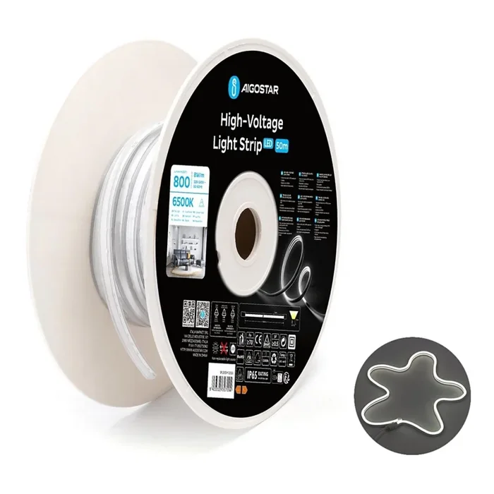 Aigostar – Tira LED 50m LED/400W/230V 6500K IP65