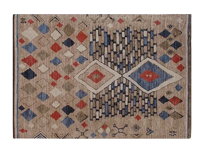 Alfombra de algodón de chenilla Nowgan 290 x 190 cm