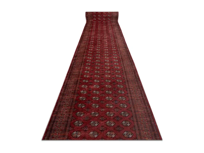 Alfombra de pasillo con refuerzo de goma LOTUS BUCHARA 30250 Clásico 120×690 cm