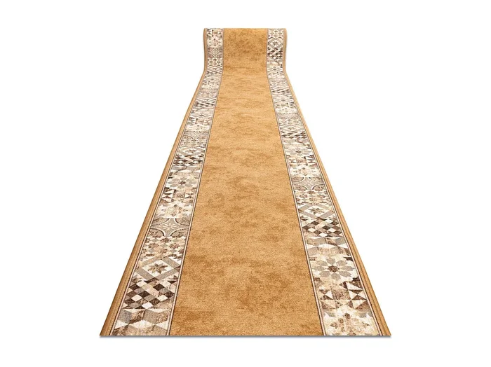 Alfombra de pasillo con refuerzo de goma MURCIA AZULEJOS DE LISBOA, Ma 80×990 cm