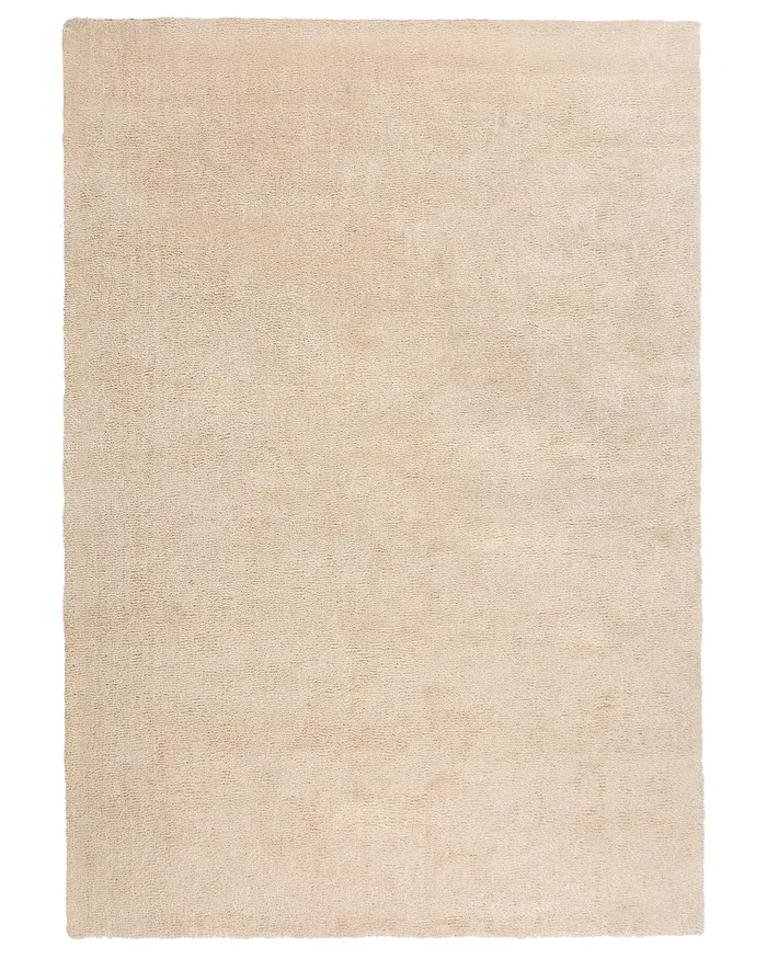 Alfombra de pelo largo DEMRE Beige claro 160 x 230 cm