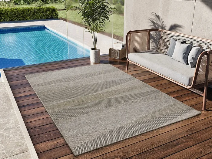 Alfombra exterior – interior-exterior – natural – 126 x 190 cm – ORIA