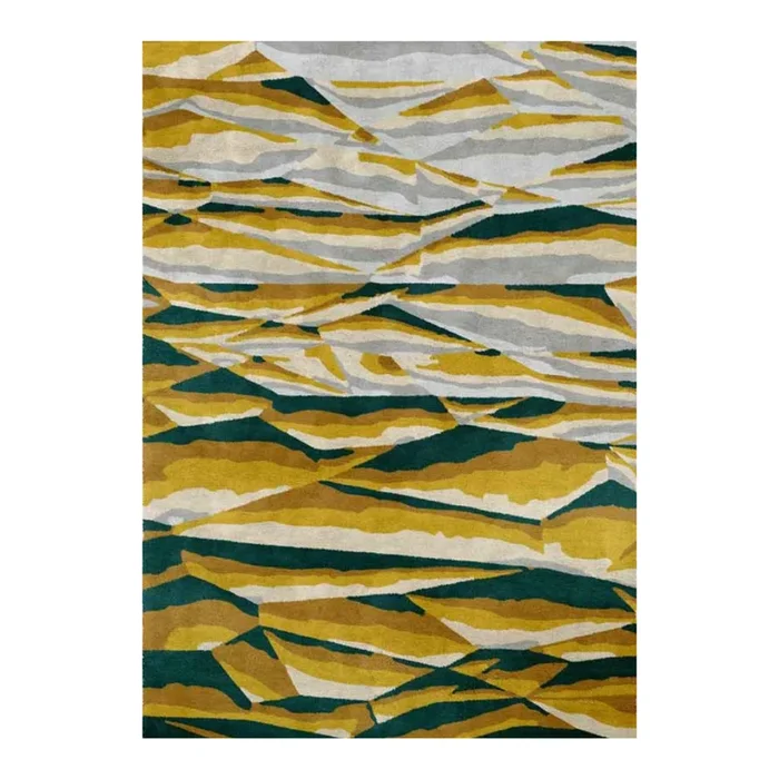 Alfombra moderna Shale Ocre