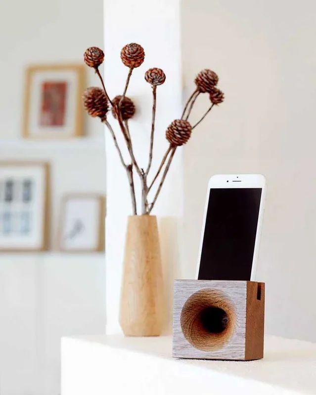 Altavoz Sono Roble ahumado Móvil – Hannun