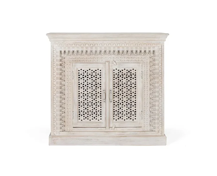 APARADOR – VAJILLERO Blanco de 100x40x110 cm – Giner y Colomer