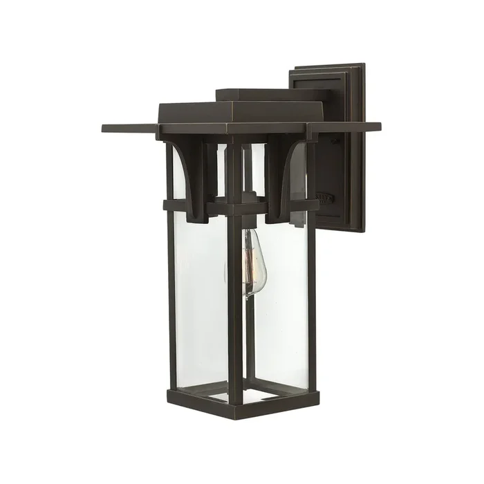 Aplique de exterior Manhattan L, bronce