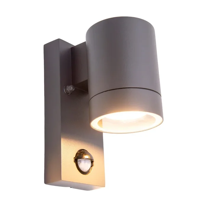 Aplique de exterior Rombe con sensor, 1 luz