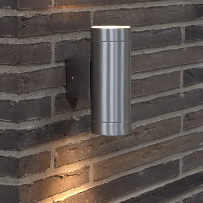 Aplique de exterior Tin Maxi Double, aluminio