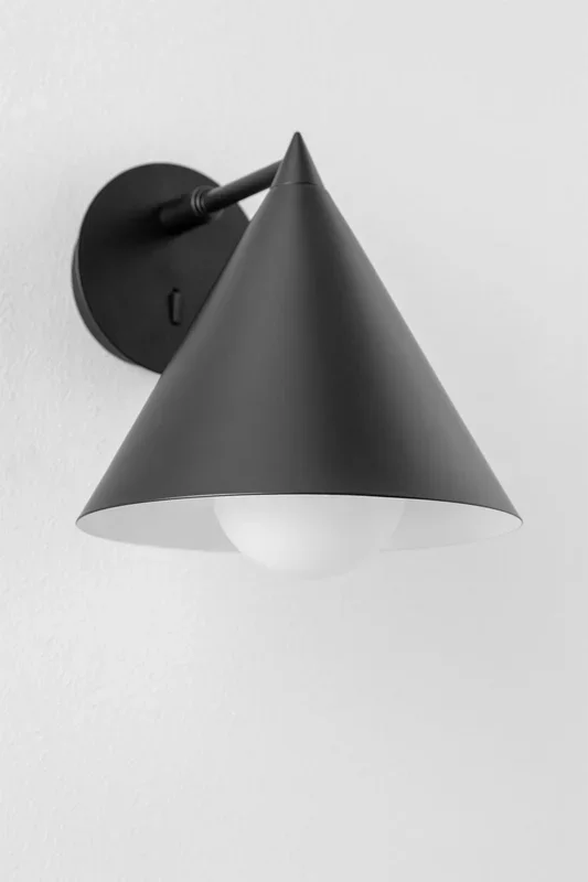 Aplique de Pared en Metal Arilda Negro – SKLUM