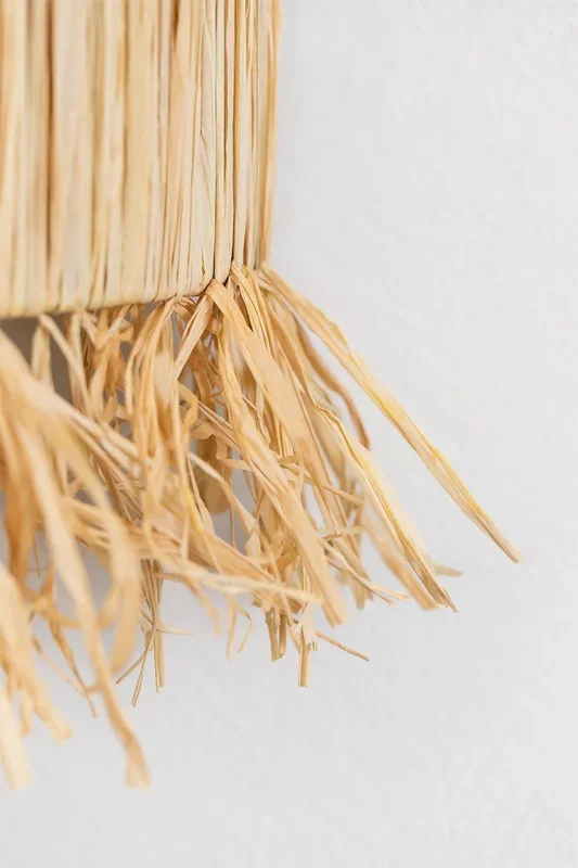 Aplique de Pared en Rafia Bellver Natural – SKLUM