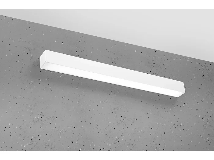 Applique da incasso a LED integrate Bianco 65cm 4000K Apliques empotrables LED Integrados Blancos 65cm 4000K