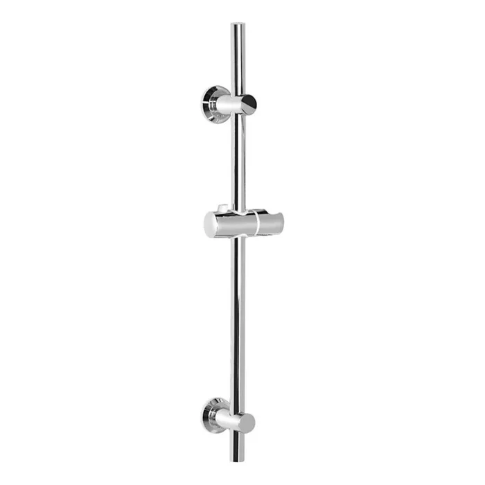 Aqualine – Barra de ducha con soporte deslizante cromo brillante