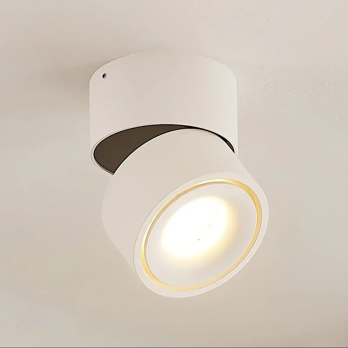 Arcchio Foco downlight LED Rotari, blanco, 1 luz, 946 lm