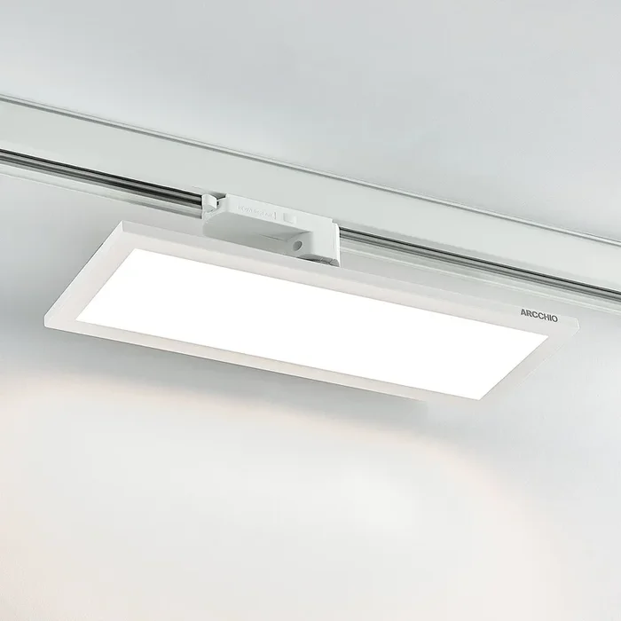 Arcchio Hairis panel LED trifásico blanco 4000 K