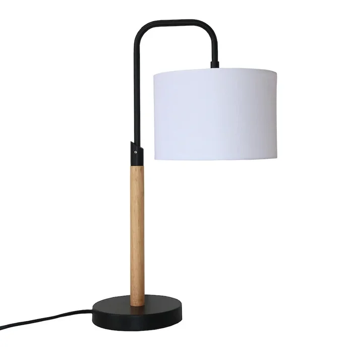 Arcus Paniz Simple Table Lamp with Cylinder Shade