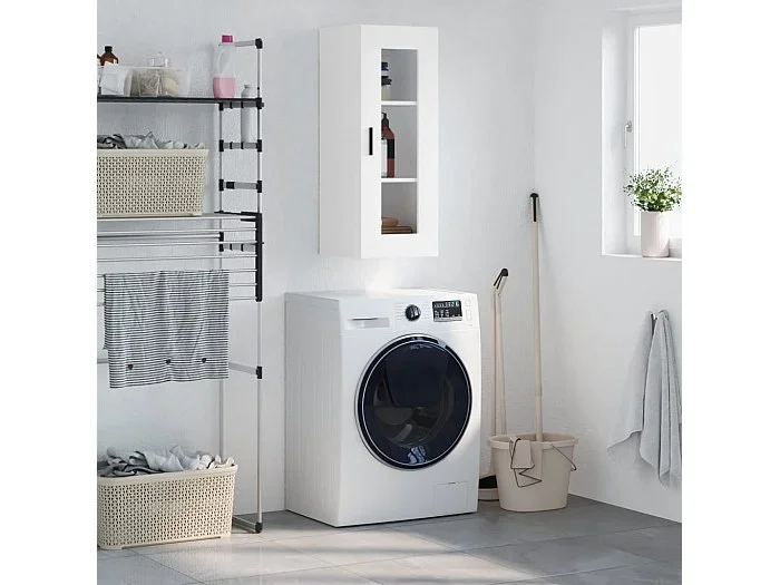 Armario de pared blanco 34,5x34x90 cm ES144030