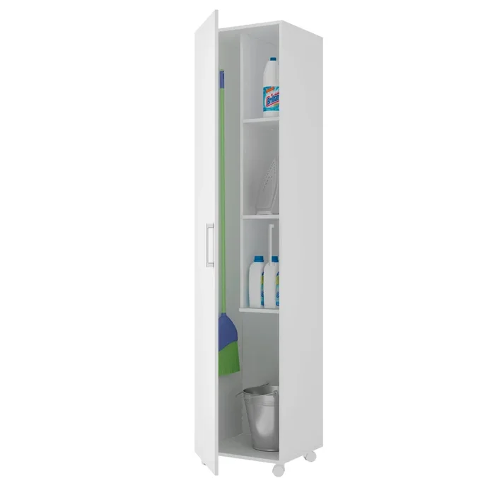 Armario Hogar 1 Puerta – Venprodin – 185x41x41 Blanco