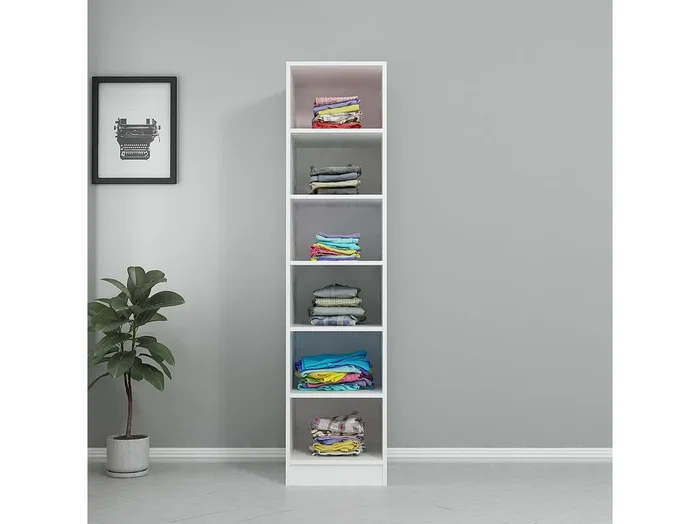 Armario Kale Raflı 190 blanco 45x190x52 cm