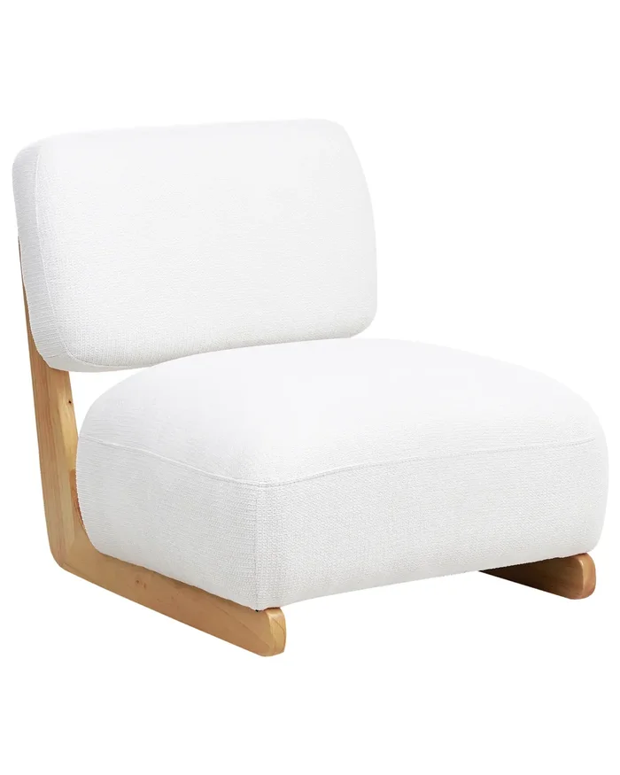 Armchair KOKKOLA Fabric Off-White