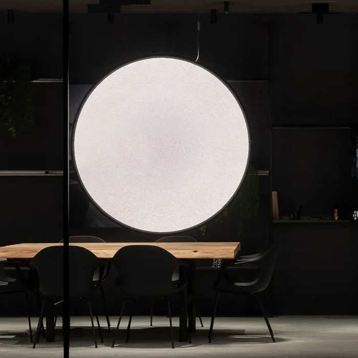 Artemide Discovery vertical negro Ø 140 cm, App
