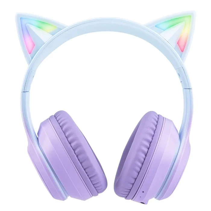 Auriculares Gaming ONIKUMA B90 RGB Con Micrófono Y Diadema Ajustable – Púrpura Degradado