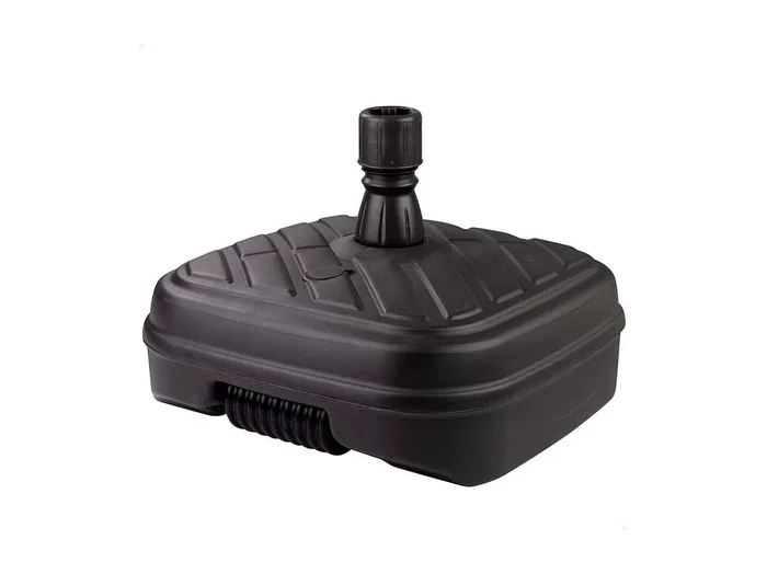 Base para sombrilla Aktive Garden forma cuadrada 48kg antracita 40x56x56 cm