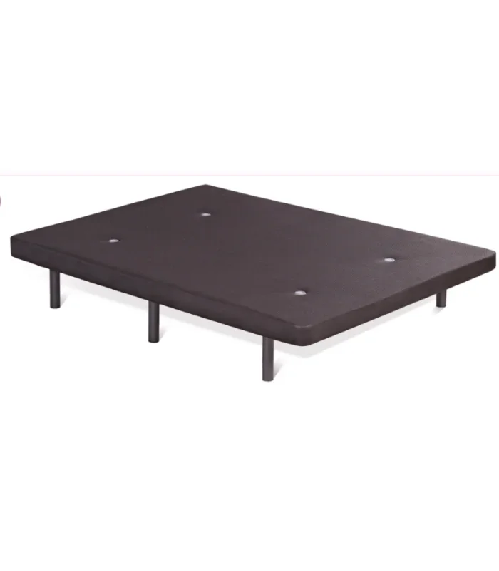 Base tapizada Maximus de Colchones.es tapizado chocolate de 90×190.