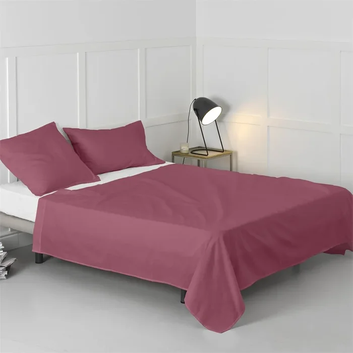 Basic Sábana Cama 80/90 (160×270 cm) Rojo