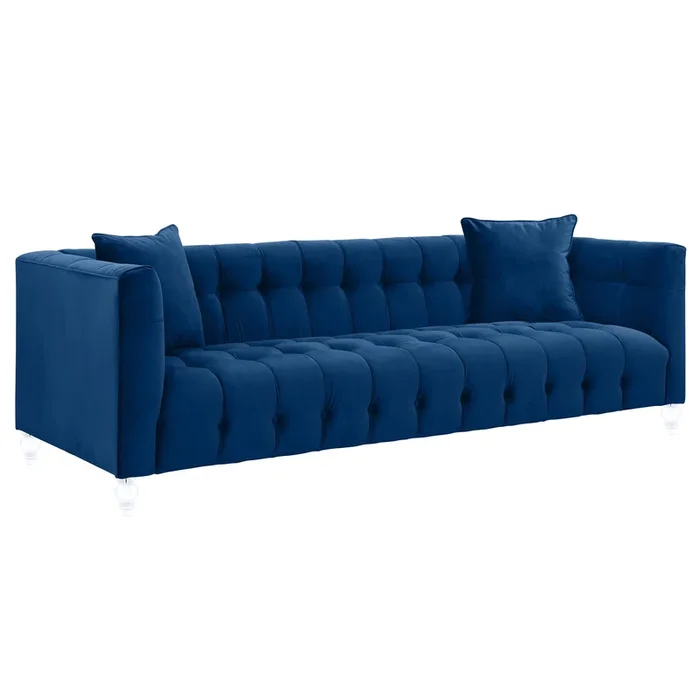 Bea Velvet Tufted Sofa