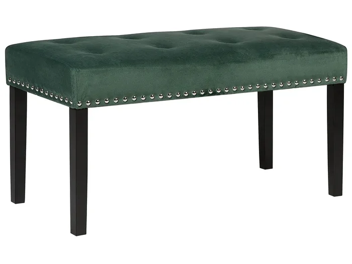 Bench YORKTON Velvet Green