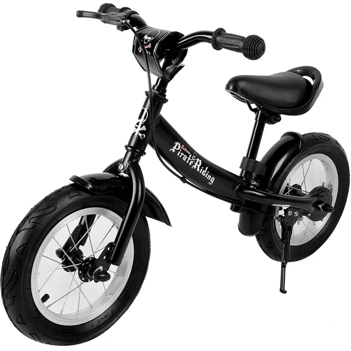 Bicicleta de equilibrio para niños Street Pirate Negro