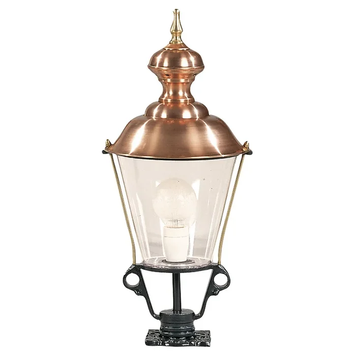Bolardo luminoso K43, altura 68 cm negro