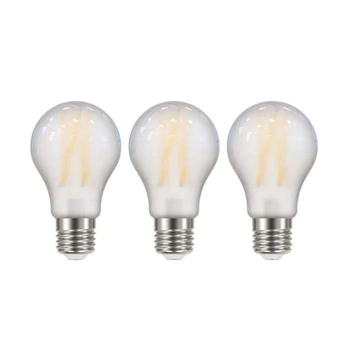 Bombilla LED Filamento mate E27 A60 3,8W 2700K 806 lm 3er