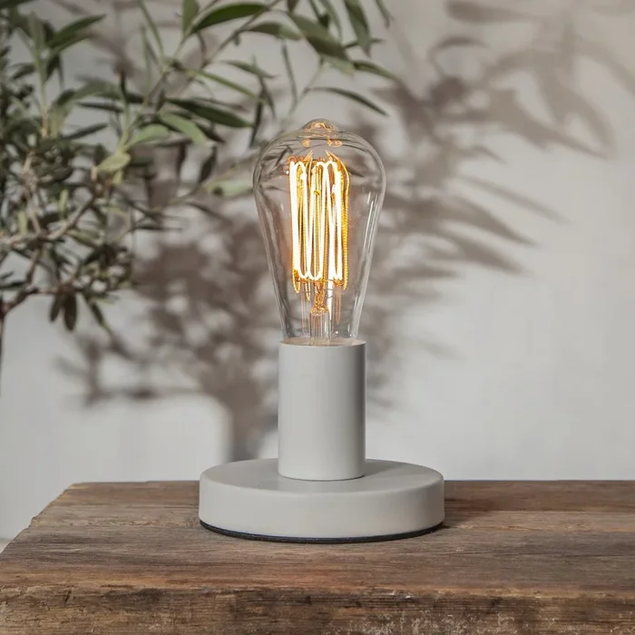 Bombilla LED ST64 Filamento E27 3.8W 1800K atenuable