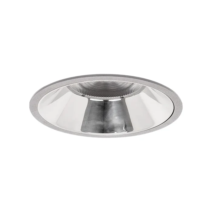 BRUMBERG Apollo Mega, liso, redondo, DALI, 3.500 K, plata
