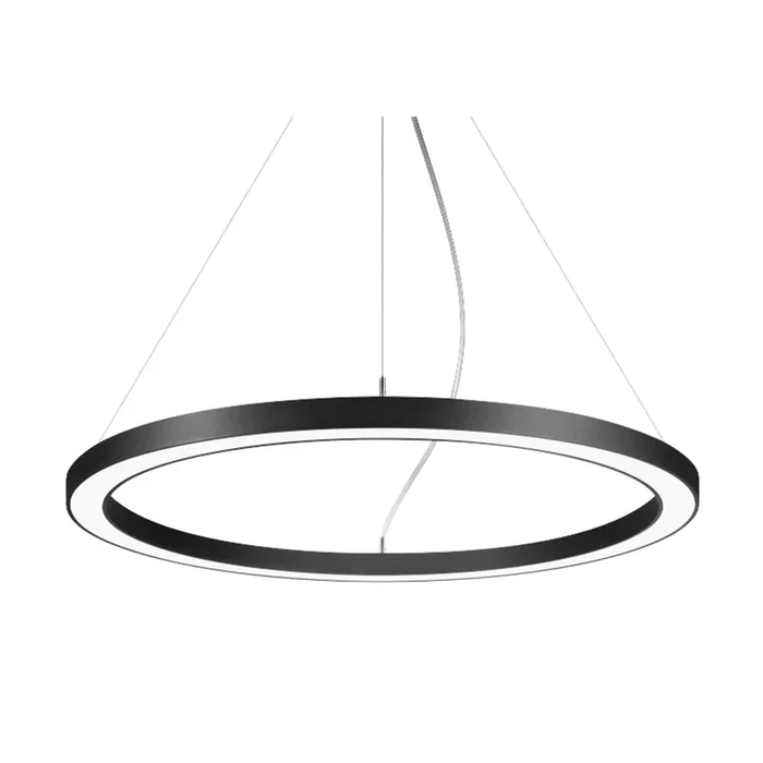 BRUMBERG Biro Circle Ring5 45cm arriba/abajo DALI negro 3000 K