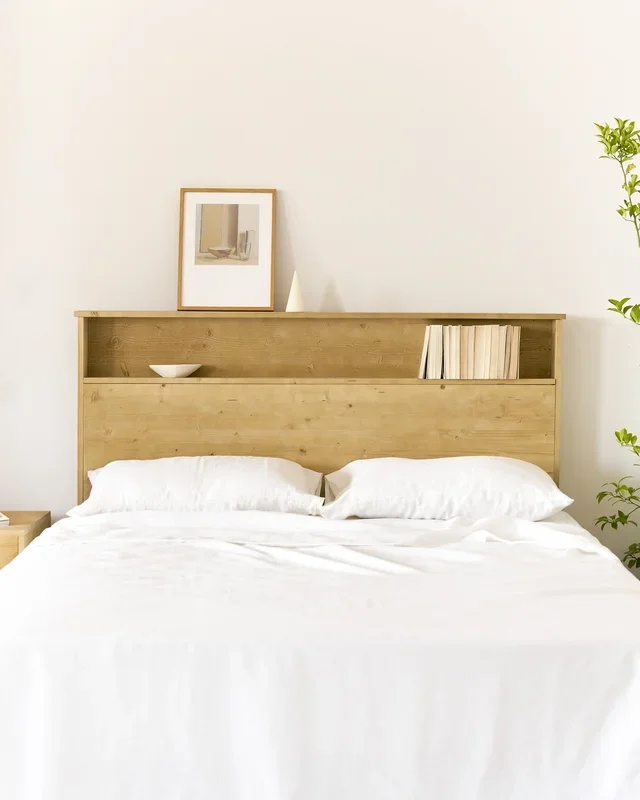 Cabecero con almacenaje Igor Natural 140 x 110 – Hannun