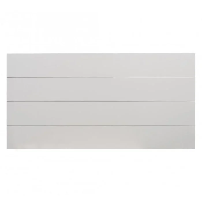 Cabecero de madera maciza en color gris claro de 180x80cm – DECOWOOD