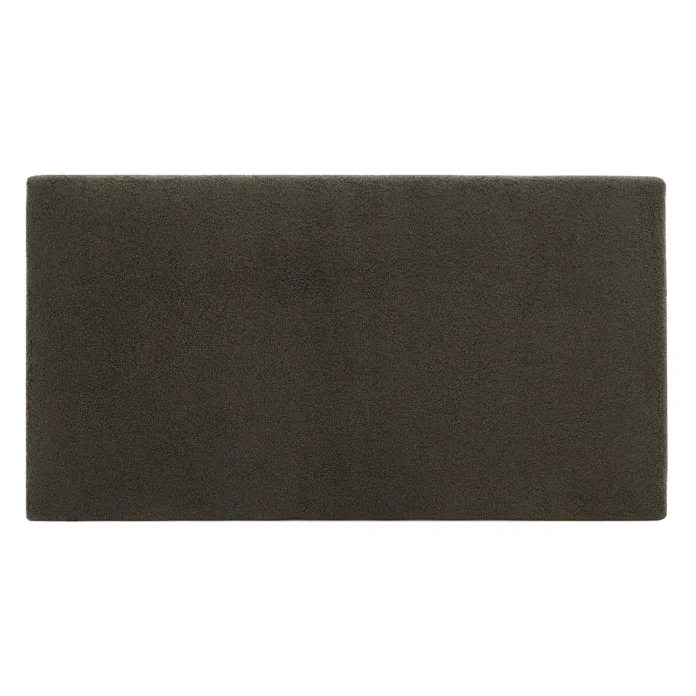 Cabecero tapizado de algodón en color gris marengo de 160x80cm – DECOWOOD