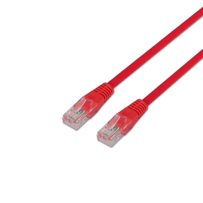 Cable de Red Rígido UTP Categoría 6 Aisens A135-0237 Rojo 50 cm