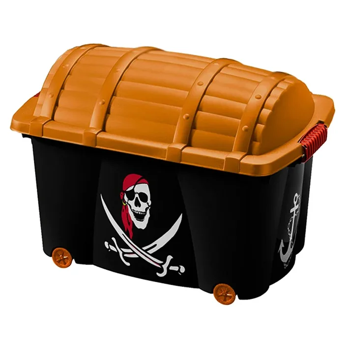 Caja de almacenaje pirata