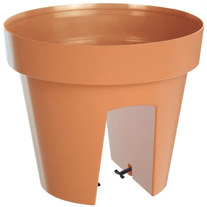 Caja de barandilla terracota 5L