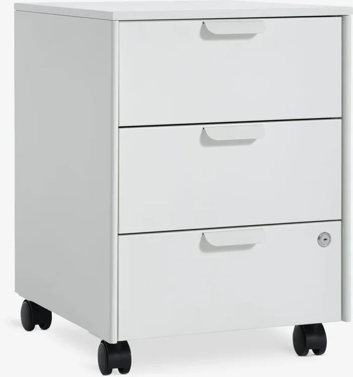 Cajonera KLINTHOLM 3 cajones blanco