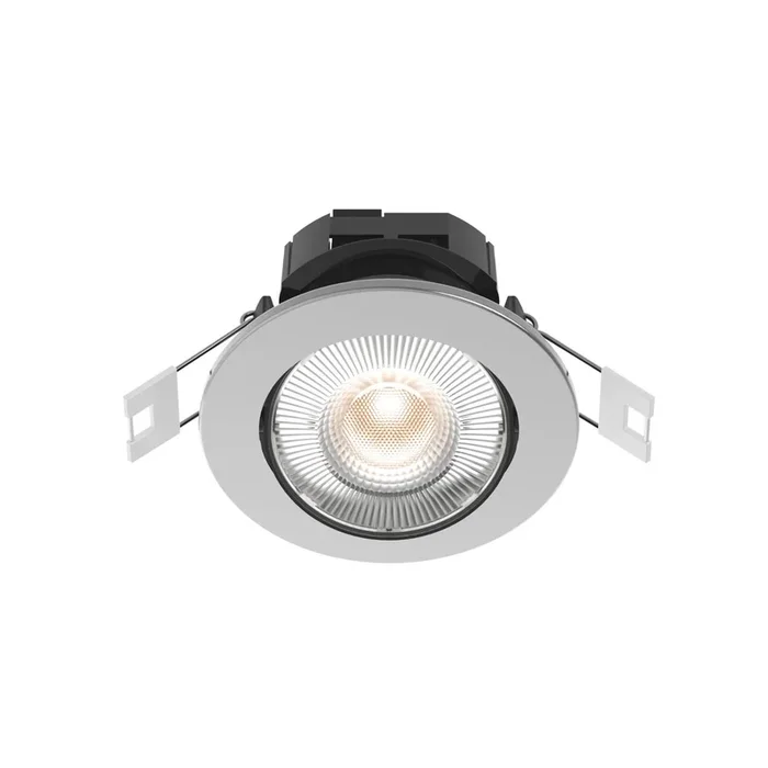 Calex Smart downlight Lámpara de techo empotrable, acero