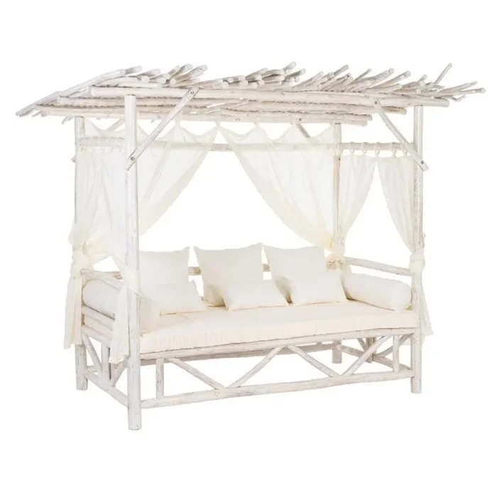 Cama Balinesa Madera Teca ‘Karo’
