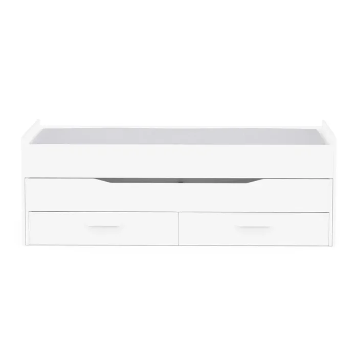 Cama DUOBOX 90×190/200cm color blanco
